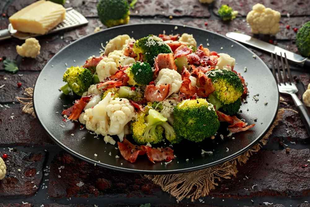 Warm Broccoli and Bacon Salad